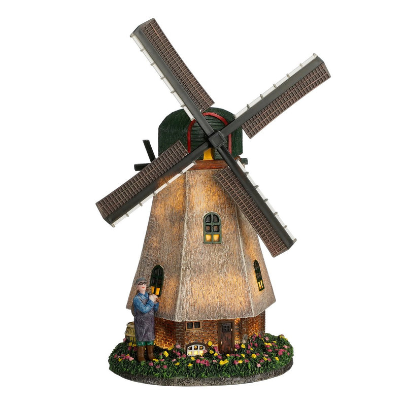 LuVille Kerstdorp Miniatuur Zaanse Molen