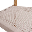 Freya tuinstoel naturel - donker teakhout