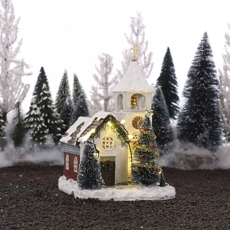 LuVille Kerstdorp Miniatuur Kyrka Zweedse Kerk