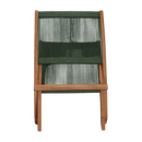 Rope opvouwbare loungestoel groen