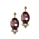 Aspen Statement Earrings Blush Rose