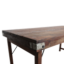 Eettafel bruin opklapbaar