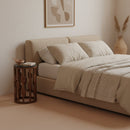 Lampung bijzettafel marmer zwart