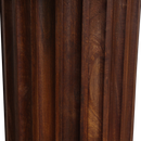 Bullnose bijzettafel bruin 50 cm