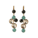 Green Blossom Earrings - Small