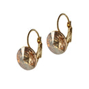 Classic Disc Earhangers - Gold