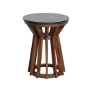 Sabah bijzettafel marmer zwart