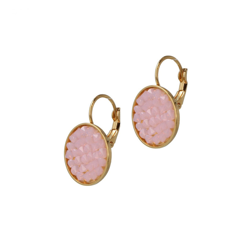 Classic Earhangers Sweet Pink - Gold