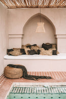 The Hyacinth Pouffe - Natural - M