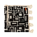 The Aztec Bed Throw - Natural Black