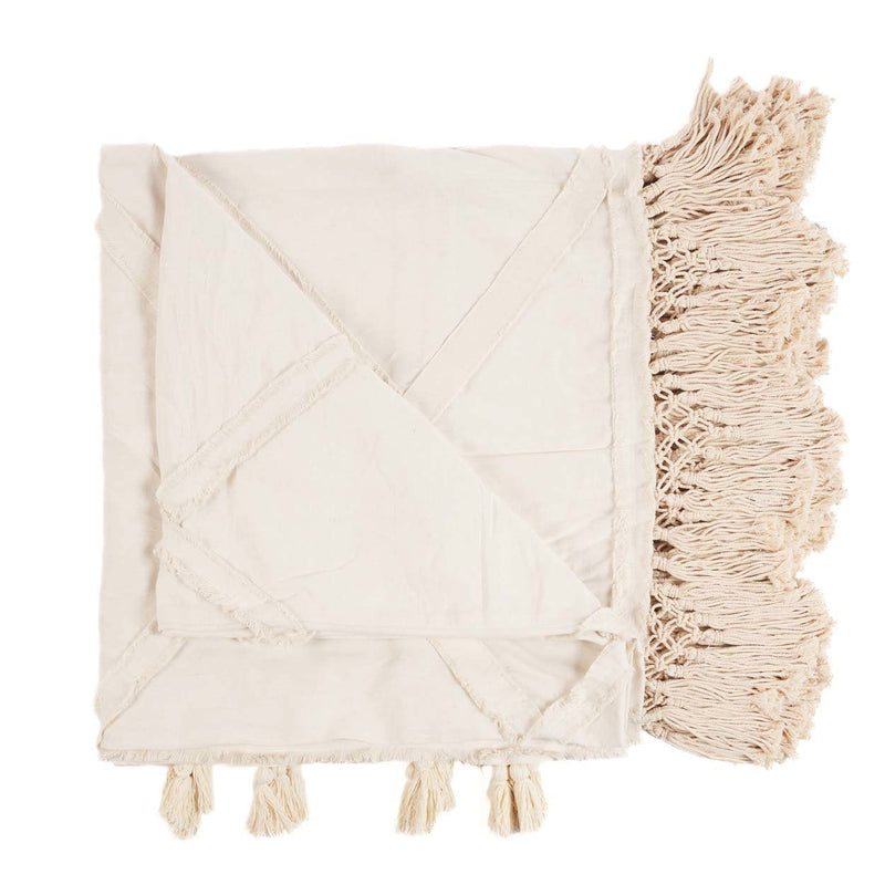 Bazar Bizar The Berber Bed Throw - Natural