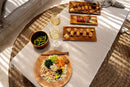 The Teak Root Sushi Plate - S