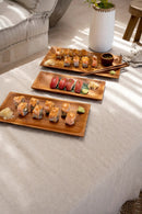 The Teak Root Sushi Plate - S