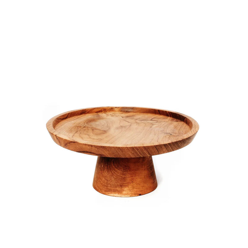 Bazar Bizar De Teak Root Taart Plateau - S