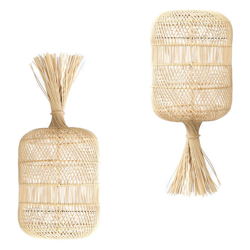 The Dumpling Floor Lamp - Pendant - Natural - M