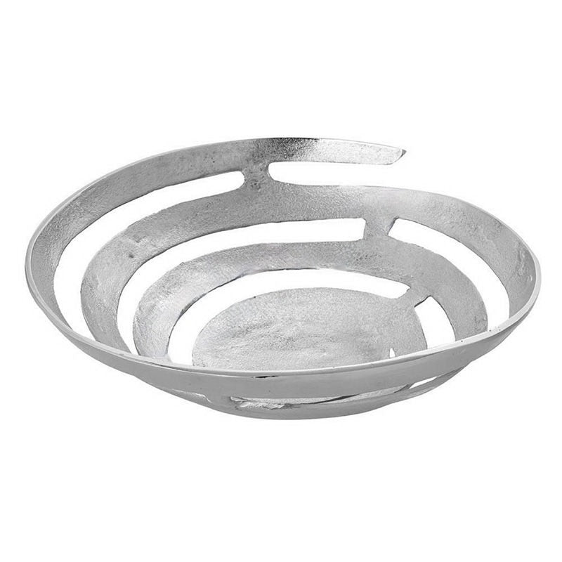 Bowl rond zilver