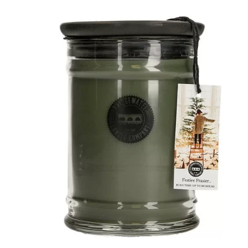 Bridgewater Candel Jar L Festive Frasier