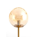 Tafellamp Ø20x43 cm MEDINA glas amber goud