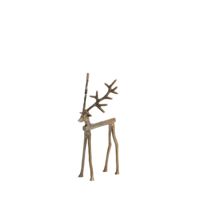 Ornament DEER bronsgoud