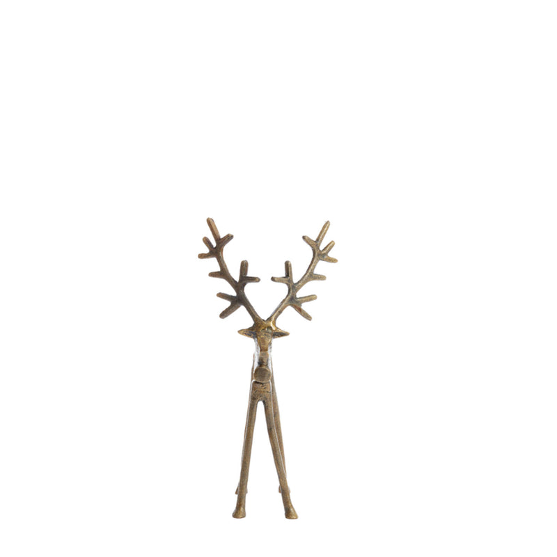 Ornament DEER bronsgoud