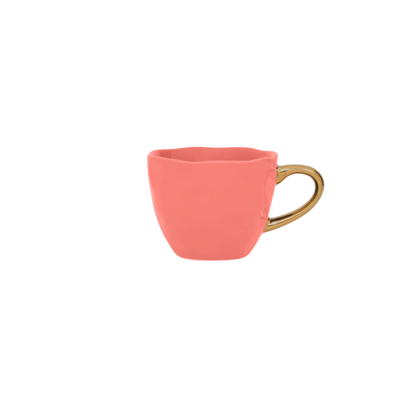 Good Morning cup Espresso Burnt Coral