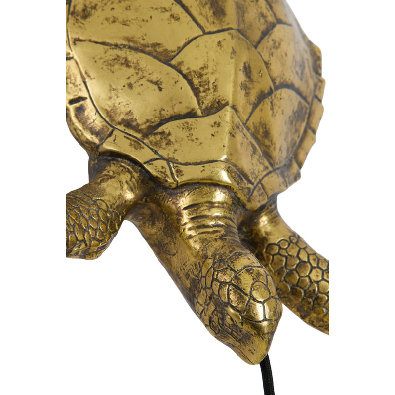 Wandlamp TURTLE goud