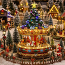 Kerstdorp Carousel Meerkleurig