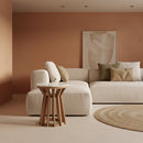 Sarawak bijzettafel marmer wit