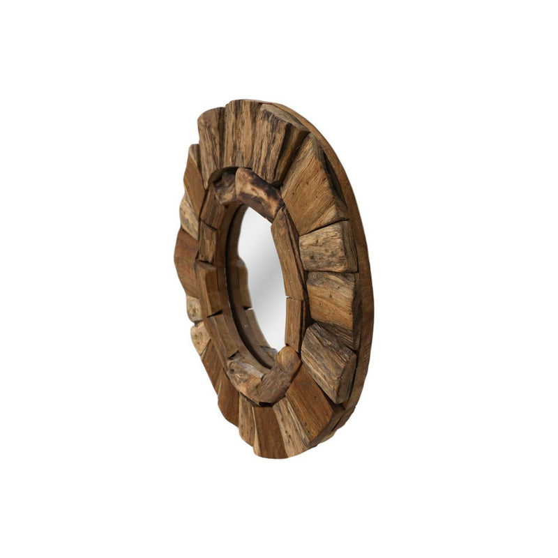 Spiegel YARI Naturel Teak