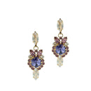Karin Bloemen Gold Earhangers - Big