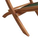 Rope opvouwbare loungestoel groen