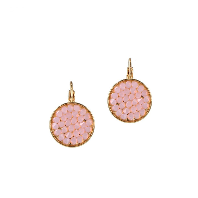 Classic Earhangers Sweet Pink - Gold