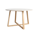 Infinity ronde marmeren eettafel 120 cm