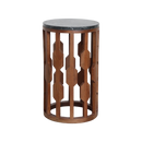 Lampung bijzettafel marmer zwart