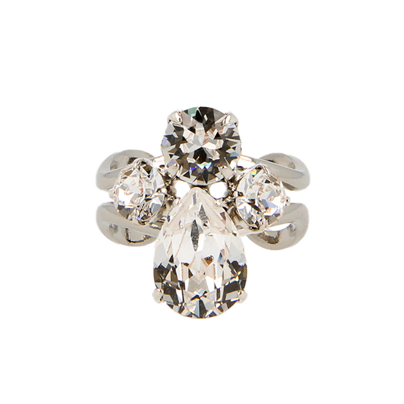 Silver Beetle Ring - Small