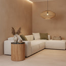 Langkawi bijzettafel marmer zwart