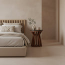 Sabah bijzettafel marmer zwart