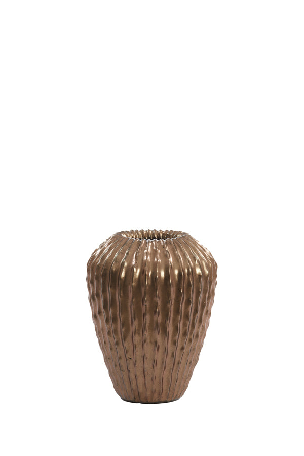 Vaas deco CACTI antique bronze