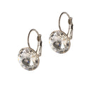 Classic Disc Earhangers - Rhodium