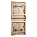 Limewash eettafel inklapbaar