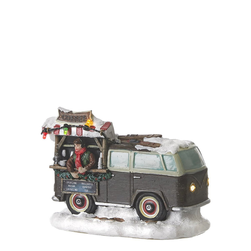 LuVille Kerstdorp Miniatuur Foodtruck Koffie