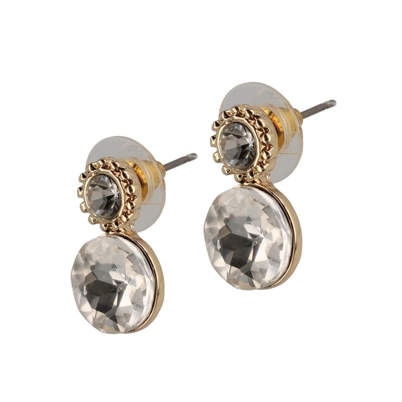 Ophelia Earpins Crystal - Gold