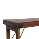 Console tafel opklapbaar bruin