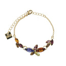 La Bloemen Purple Flower Bracelet - Small