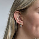 Ophelia Earpins Crystal - Gold