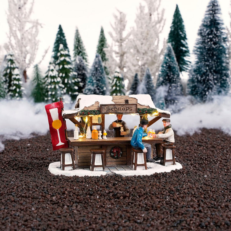 LuVille Kerstdorp Miniatuur Schnaps Markt