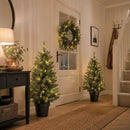 Kunstkerstboom Creston Groen