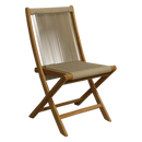 Rope opvouwbare tuinstoel naturel