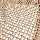 Freya tuinstoel met armleuning naturel - licht teakhout