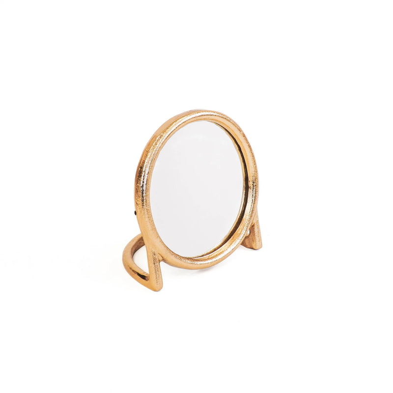 Make-Up spiegel goud